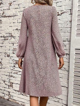 Loose casual long-sleeved dress